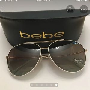 Bebe aviator sunglasses